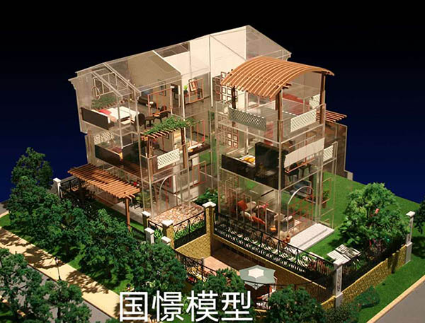 阳泉县建筑模型