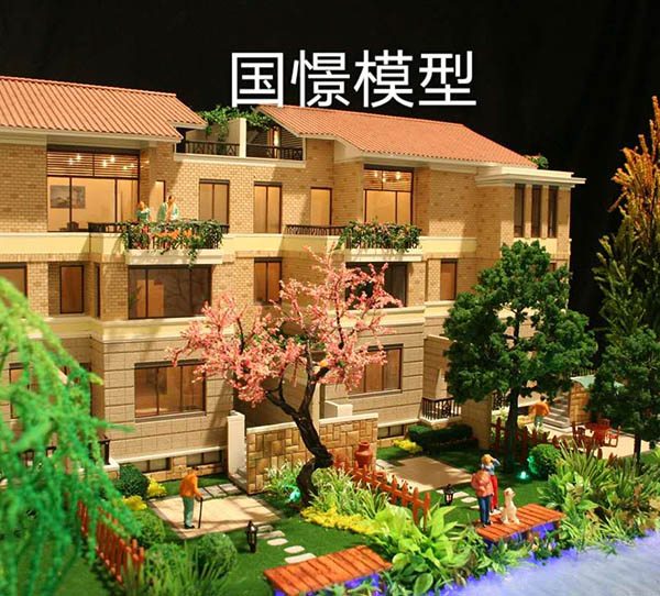 阳泉县建筑模型